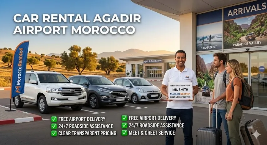 Looking for a reliable car rental at Agadir Airport, Morocco - Car Rental Agadir Airport Morocco Al Massira 