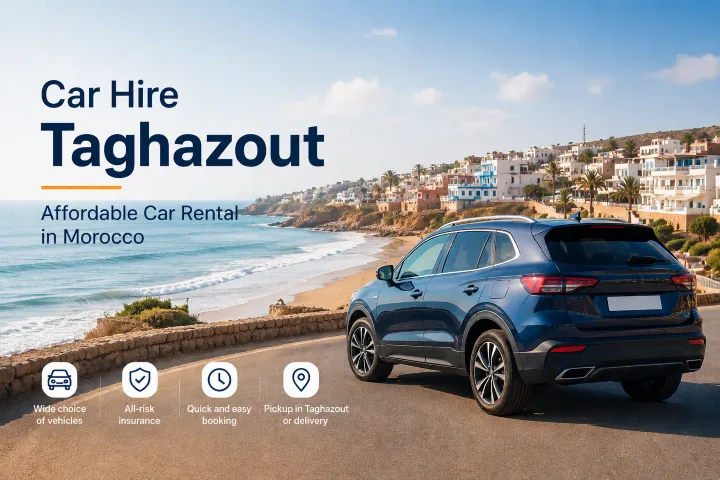 Car Hire Taghazout – Affordable Car Rental in Morocco