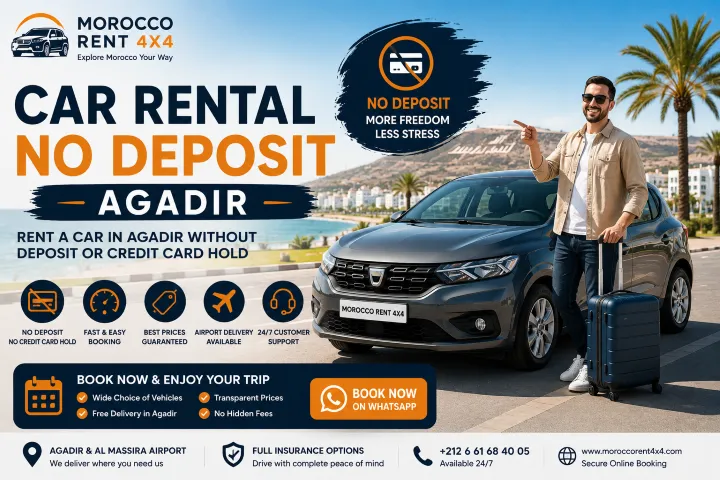 Car Rental No Deposit Agadir – Rent a Car Without Deposit